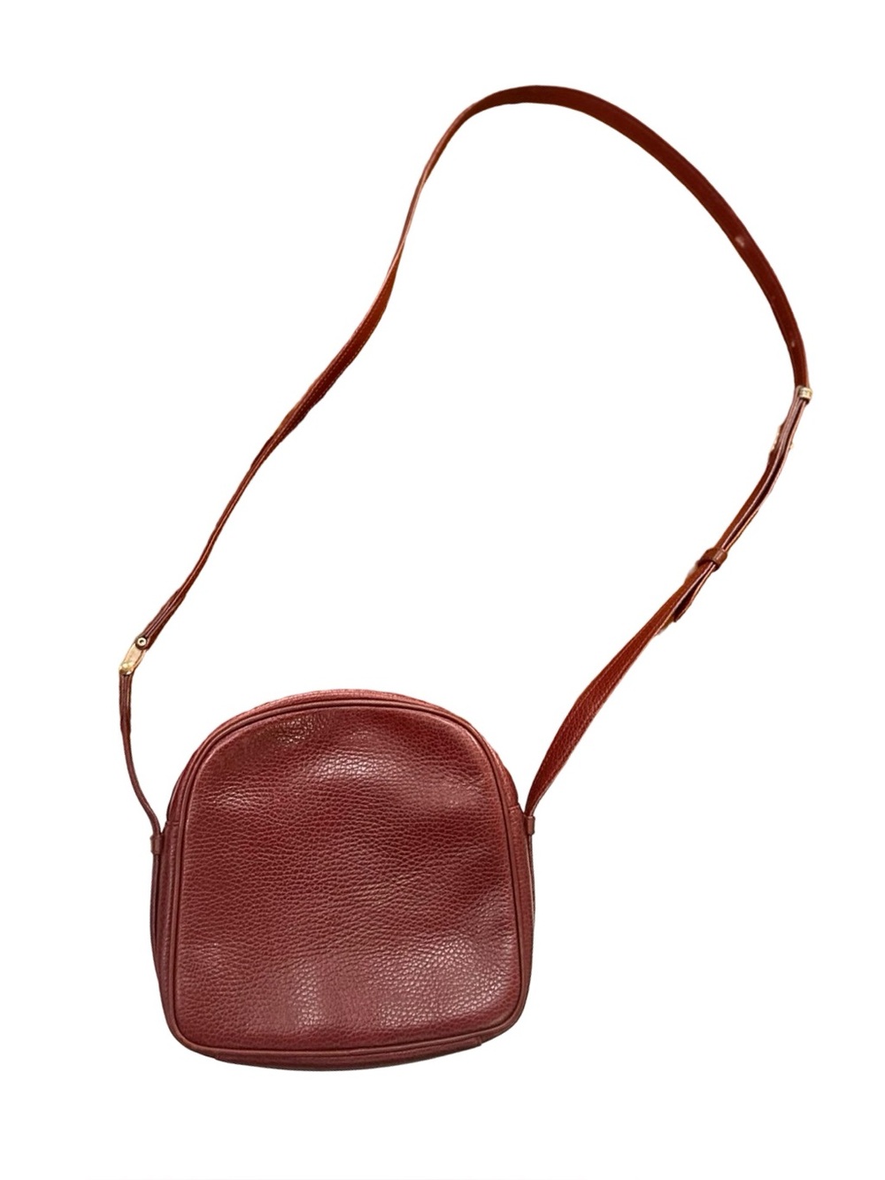 1980’s Must de Cartier Pebbled Leather Crossbody bag - Vintage French Luxury - Picture 6 of 14